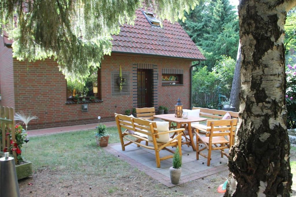 Ferienhaus Am Waldesrand Hatten Exteriér fotografie