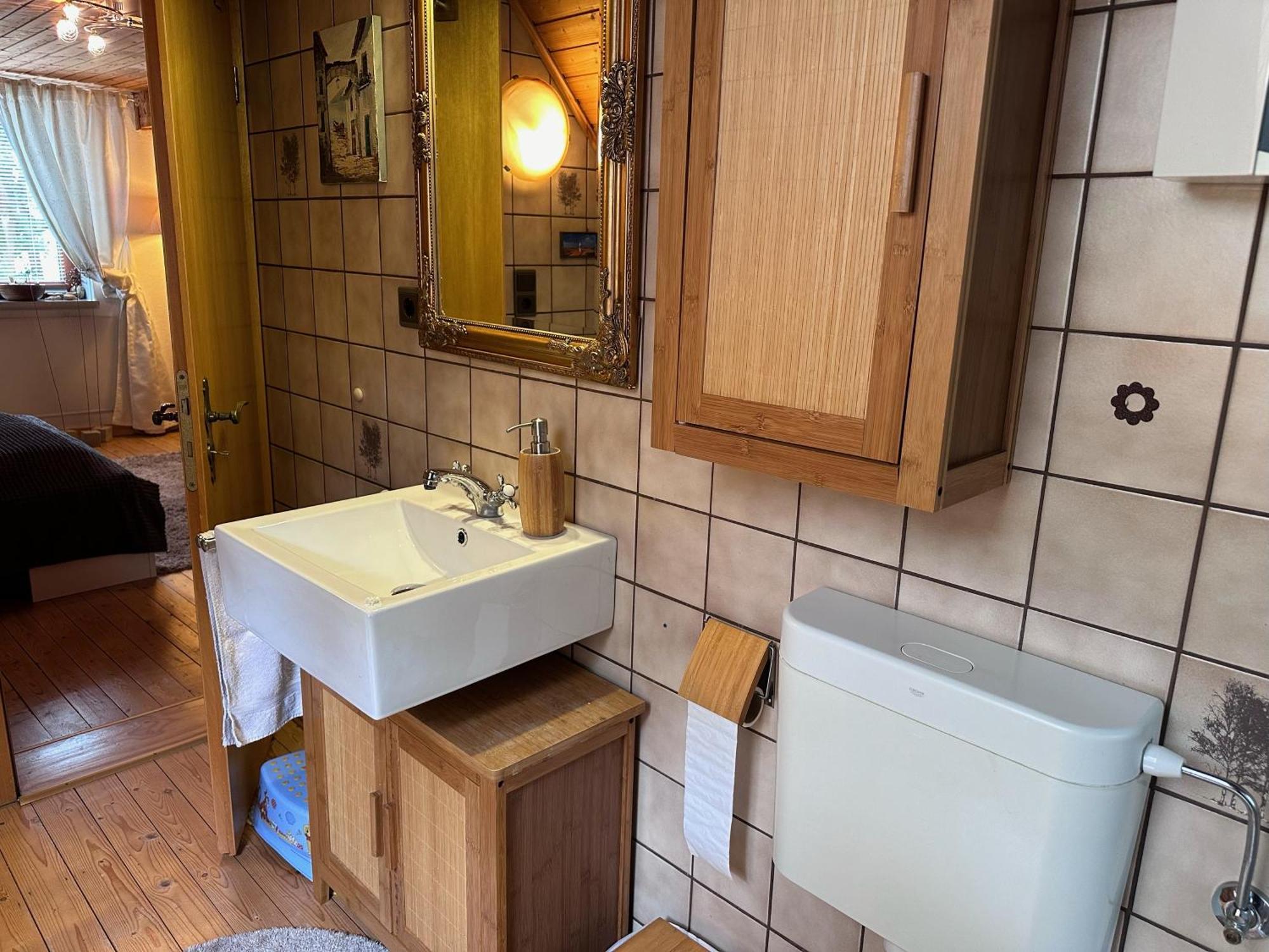 Ferienhaus Am Waldesrand Hatten Exteriér fotografie